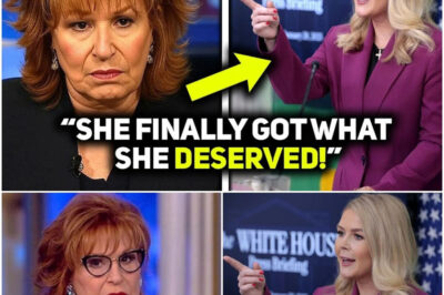 VIDEO: “Joy Behar Fired from The View After Karoline Leavitt Exposes Shocking Secrets on Live TV – Trump Reacts!”