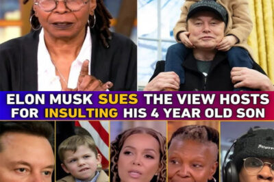 BREAKING: Elon Musk SHOCKS VIEWERS with UNEXPECTED RETALIATION Against ‘The View’ Hosts After They ATTACK His 4-Year-Old Son LIVE ON AIR… The Show Threatens Legal ACTION as Tensions ESCALATE!