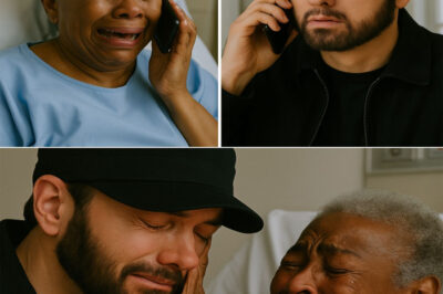 One night, Eminem received a strange call from an unknown number. On the other end, an elderly woman’s trembling voice pleaded, “Joey, Mom’s in the hospital… I miss you so much… It’s been ten years. Your father said you died in an accident, but I never believed it…” Eminem knew it was a wrong number — he wasn’t Joey. But something about her voice, her heartbreak, left him frozen. And when she asked for the third time, “Will you come see me one last time?” — Eminem whispered, “Yes.” What followed was a quiet, powerful act of love from a man known for rage and rebellion — comforting a mother who had lost everything. The story left thousands in tears… and proved that sometimes, healing comes from the most unexpected places.