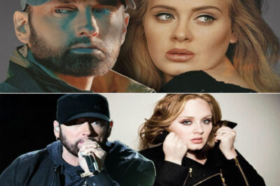 Under a sky of digital fireworks and fan frenzy, “Through The Fire” landed like a meteor—uniting the raw fire of Eminem’s lyrical intensity with Adele’s soul-searing vocals. It’s a meeting of two worlds that no one dared dream, yet now feels destined. The surprise drop had fans hitting replay through the night, many calling it “the collab of the decade.” Critics are already labeling it a cultural moment, while streaming platforms crash under demand. It’s more than just a hit—it’s an emotional reckoning, forged in vulnerability, strength, and undeniable chemistry.