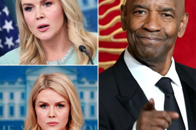HOLLYWOOD VS POLITICS: Denzel Washington INSULTS Karoline Leavitt on CNN—Her SAVAGE Clapback Makes Broadcast History!