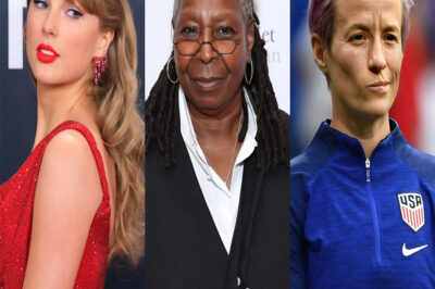 BREAKING NEWS: Taylor Swift, Whoopi Goldberg, and Megan Rapinoe shock the world with plans to flee the US together, all reasons related to billionaire Elon Musk
