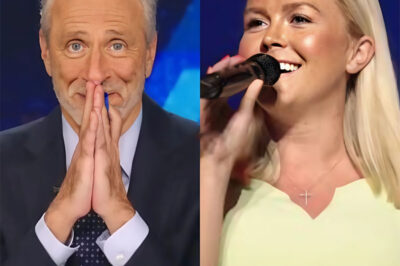 SH0CKING: Jon Stewart Questions Karoline Leavitt’s College Degree—But She Schools Him Live on Air