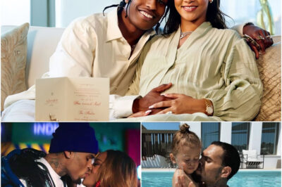Chris Brown SHOCKED when he said 5 words about Rihanna’s third child, even more surprised when he admitted it was his child when he saw the baby looked like him right after Rihanna’s gender reveal party.