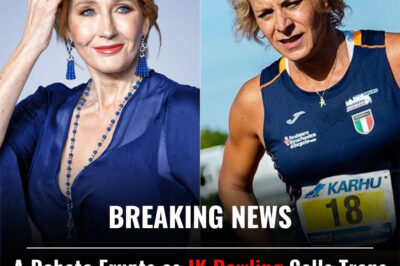 A Debate Erupts as JK Rowling Calls Trans Athlete Valentina Petrillo a ‘Cheater’!!!