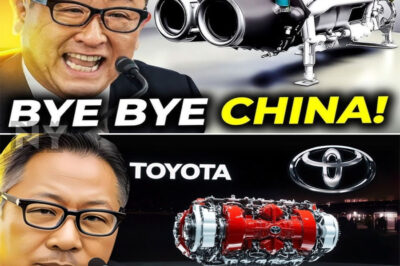 TOYOTA CEO: THIS NEW ENGINE WILL END ELECTRIC CARS,” SAYS TOYOTA CEO ABOUT HIS CREATION