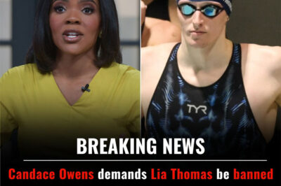 Candace Owens demands Lia Thomas be banned from women’s sports, arguing for fairness and the integrity of female competition.