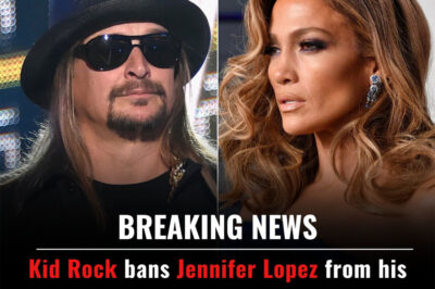 BREAKING: Kid Rock bans Jennifer Lopez from his stage after controversial endorsement – “No room for wokeness.”