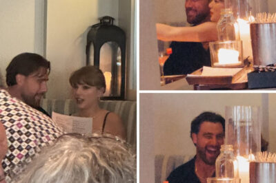 Travis Kelce and Taylor Swift arrived at the restaurant and the first thing they did was “check in” with a sweet photo to send to someone. Revealing the identity of the person this couple had to “report” to might surprise and delight you.