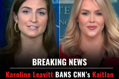 Karoline Leavitt BANS CNN’s Kaitlan Collins from Press Brief after STUPID
