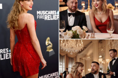 Taylor Swift broke her silence after shocking fans with her absence from the AMAs, stepping out stunningly with Travis Kelce at a lavish dinner — sparking speculation about where the pop star’s priorities truly lie.
