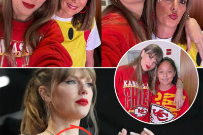 Taylor Swift made a strong impression on Randi Mahomes by treating Patrick’s younger sister, Mia, like her own. After a heart warming moment, Randi Mahomes gave her a meaningful gift: a gold necklace, rumored to be a symbolic wedding blessing for Taylor and Travis Kelce, even before any official announcement.