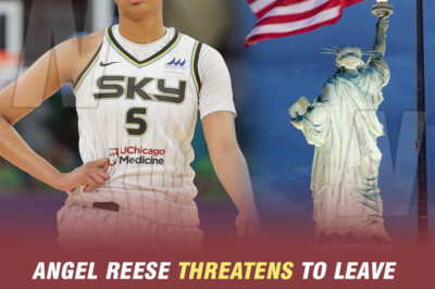 Angel Reese threatens to leave America for good: “This country will lose a precious gem”