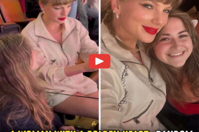 Taylor Swift’s is an amazing human. Incredible what she did for a fan during the NHL game