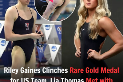 Riley Gaines Clinches Rare Gold Medal for US Team, Lia Thomas Met with Immediate Rejection