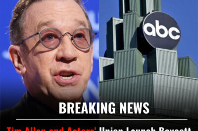 Breaking News: Tim Allen and Actors’ Union Launch Boycott Against ABC: “They’ve Crossed the Line!”