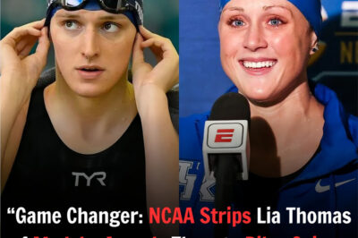 “Unexpected Turn: Lia Thomas Loses Medal, Riley Gaines Called – Why Did the NCAA Reverse?”