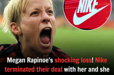 “The Biggest Financial Shock of Megan Rapinoe’s Career? Nike Cuts Contract – $100 Million Evaporates in Just One Day!”