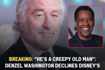 “Denzel Washington suddenly flatly refused a $100 million offer from Disney – the reason related to Robert De Niro left the public stunned: ‘I won’t work with him!’ What really happened between the two Hollywood legends?”