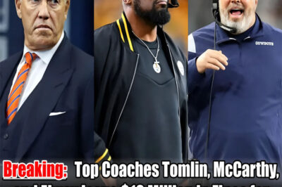 Football World Shakes! Top coaches Tomlin, McCarthy and Elway suddenly took strong action, imposing fines of up to $10 million for kneeling during the National Anthem. Is this just the beginning? What made the three famous strategists unanimously adopt this unprecedented measure?