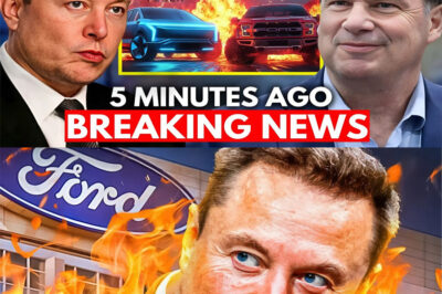 Ford Makes Tesla “Embarrassed” In Front Of The World – Elon Musk’s Reaction Makes Everyone Stunned! What just happened between the two “giants” of the auto industry that made the entire technology world hold its breath? A bold move from Ford just gave Tesla a big shock, and Elon Musk’s reaction immediately afterwards made social networks explode.