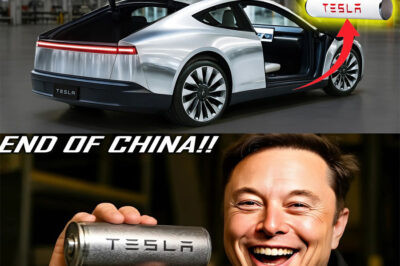SUDDEN LEAK: Tesla Model 2’s New Battery Technology “Shocked” the Entire Chinese EV Industry – Are Car Prices About to Drop Sharply?. A leaked information from within Tesla is shocking the technology world: Elon Musk is quietly developing a completely new battery for the Tesla Model 2, which could change the entire game of the global electric vehicle market.