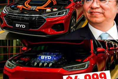 Only 4,999 USD? BYD CEO Makes the Entire Electric Vehicle Industry “Shocked” With a New Unexpected Model!. The electric vehicle industry just received a big “shock” when the CEO of BYD – China’s largest electric vehicle company – suddenly revealed a completely new model priced at only 4,999 USD. An unbelievable price in the context of EVs becoming increasingly expensive.