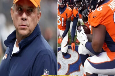 NFL Shock: Broncos Head Coach Sean Payton Takes Unexpected Action — Kicks Two Top Stars On The Spot For One Reason Only: They Won’t Stand During Flag Ceremony. What Really Happened In The Locker Room? Why Did Payton Make Such A Strong Decision? And How Did The Other Players React?