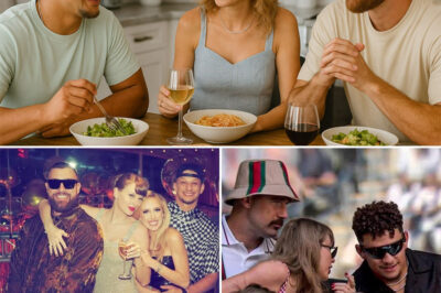 Patrick Mahomes Surprises Taylor Swift and Travis Kelce at Private Get-Around — But Brittany’s Absence Sends Social Media into a Meltdown! After a grueling workout, Patrick Mahomes surprised everyone when he quietly made his way to an intimate gathering of just three people: himself, Taylor Swift, and Travis Kelce. What caught the internet’s attention wasn’t just the absence of his wife — Brittany Mahomes — but the special atmosphere that surrounded the evening.