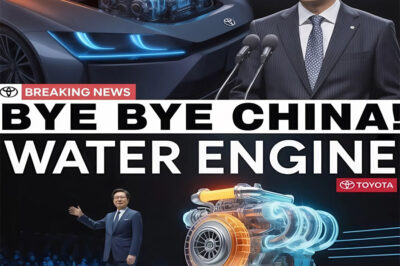 SHOCKING: Toyota Unveils Water Engine Technology – Threatens to Overturn the Entire Electric Vehicle Industry?. The automotive world is in turmoil as Toyota has just unveiled a completely new engine that uses… water! It’s no longer a rumor — this could be the biggest technological breakthrough of the decade.