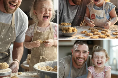 Travis Kelce Turns Kitchen Into “Kingdom of Laughter” With Niece Elliotte – Baking Moment That Melts Hearts!. At just 3 years old, Elliotte “teamed up” with Uncle Travis to make cookies for the whole class, but the result was… a battlefield full of flour and endless laughter! The video was so cute that fans demanded it be “aired regularly” – but the most surprising thing was Taylor Swift’s reaction after watching this clip…