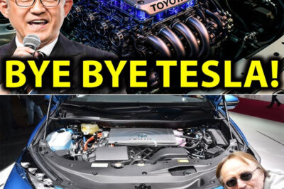 Toyota CEO Drops BOMBSHELL: “This Hydrogen Breakthrough Could Make Tesla Obsolete” — Is This the End of the EV Era?  In a stunning revelation that’s turning the auto world upside down, Toyota’s CEO just announced a revolutionary hydrogen-powered car that could rewrite the future of clean transportation. Insiders say this isn’t just competition for Tesla—it’s a total game-changer. So what’s the secret tech behind Toyota’s bold claim, and why are EV investors suddenly watching closely? The details might shock you.