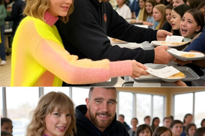 Travis Kelce and Taylor Swift Bring Students to Tears With Surprise Gifts – But What’s Inside These Gift Baskets That Are So Touching?. It seems like a small act, but the simple gift from the famous couple has changed an entire school. Not only did they wipe out students’ lunch debt, they also included gift baskets containing something that made the students cry. What’s inside that’s causing a stir on social media?