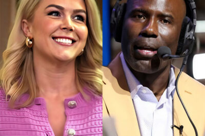JUST IN: Former NFL Star Confronts Karoline Leavitt Live on Air—Her Savage Response Leaves the Entire Studio Speechless. In a jaw-dropping live TV moment, a former NFL star attempted to put Karoline Leavitt on the spot with a pointed question—but what happened next no one saw coming. With cameras rolling and tensions high, Leavitt fired back with an ice-cold comeback that left the entire studio in stunned silence. What did he ask—and how did she turn the tables so fast? This exchange is going viral for all the right reasons.