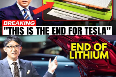 TECHNOLOGY BREAK: Toyota Just Unveiled Solid-State Batteries That Fully Charge in 3 Minutes – Is This the End of Gasoline Cars? While many companies are still struggling with long charging times, Toyota has stunned the industry with an unexpected breakthrough. But how does this “lightning-fast battery” technology actually work? And what makes experts believe this could be a historic turning point in the electric vehicle industry?