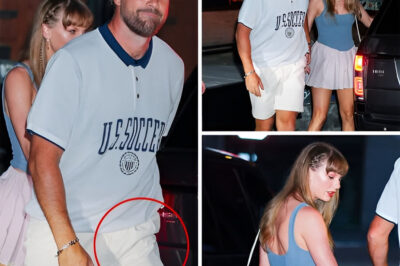 SPOTTED IN NYC: Travis Kelce and Taylor Swift stepped out for a glamorous dinner in New York—but while Travis flashed smiles at the cameras, Taylor seemed unusually shy, avoiding the spotlight. Eagle-eyed fans think they’ve uncovered the real reason for her behavior—and it all ties back to a mysterious object Travis kept tucked in his pocket. What was it… and why is everyone talking about it now?