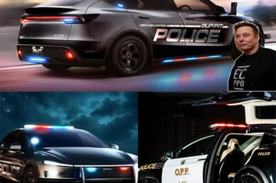 LAW ENFORCEMENT REVOLUTION: Elon Musk has just stunned police departments nationwide with the reveal of the 2025 Tesla Model Y, now upgraded with Cybercab technology—and it’s built for high-speed pursuits. What futuristic features make this EV a game-changer for law enforcement, and how could it redefine the future of policing? The answers are more electrifying than you’d expect