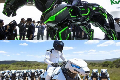 TECH SHOCKER: Kawasaki Unveils Hydrogen-Powered Robot Horse—The Futuristic Creation That Has the World in Awe. In a jaw-dropping fusion of robotics and green energy, Kawasaki has introduced a hydrogen-powered robot horse—and it’s unlike anything the world has seen. Sleek, powerful, and eerily lifelike, this next-gen mechanical beast is already turning heads across industries. What is it designed for, how does it work—and why are experts calling it a game-changer for both tech and transportation? The full story is as wild as the invention itself.