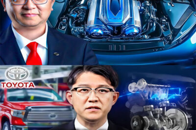 A FIREFIGHT: Toyota CEO “Declares War” With BYD – Reveals New Machine That Can “DELETE” The Entire Electric Vehicle Industry By 2025?!. While BYD is confidently leading the EV race, Toyota suddenly launched a counterattack with a completely new engine technology that makes the technology world unable to sit still. But what makes the two auto giants clash fiercely? And why does Toyota CEO’s announcement make the entire industry “hold its breath” in anticipation?