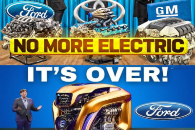 SHOCKING THE AUTOMOBILE INDUSTRY: Ford, Toyota & GM Simultaneously Unveil New Engines – Is This THE END OF Electric Vehicles?. The three “giants” of the global auto industry suddenly announced the development of a completely new engine, which is said to be powerful enough to “knock” electric vehicles off the technology track. But what is this technology after all? And what makes experts call this a “historic counterattack” against the EV era?