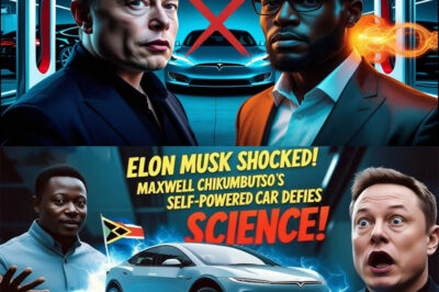 Elon Musk STUNNED by a Little-Known Inventor’s Self-Charging EV – Has Maxwell Chikumbutso Just Upended the Future of Energy?  While the world watches Tesla, an unexpected name has emerged with a jaw-dropping invention: an electric vehicle that powers itself. Elon Musk’s reaction says it all—but what exactly did Maxwell Chikumbutso create, and could this be the breakthrough that rewrites the rules of renewable energy forever?