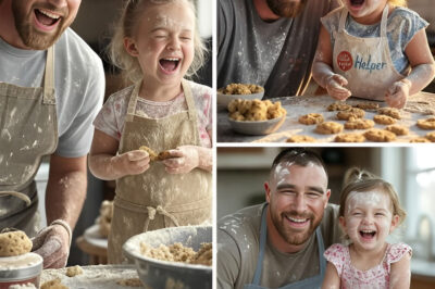 Baking chaos never looked so sweet! Travis Kelce teamed up with his 3-year-old niece Elliotte for a cookie-making adventure that turned their kitchen into a flour-covered giggle zone. But it wasn’t just the cookies melting hearts—it was their hilarious, heartwarming bond caught on camera. What did Elliotte do that had Travis doubled over with laughter? You’ll want to see every messy, magical moment.