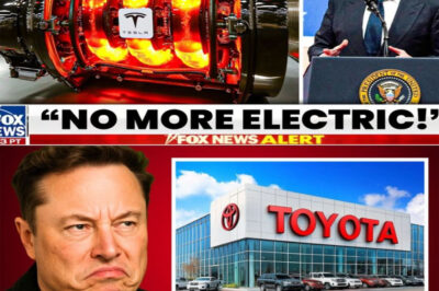 BREAKING: Elon Musk Unveils Breakthrough Engine — “It’s Not Competing With Toyota… It’s Destroying It!”. Elon Musk has unveiled a revolutionary new engine that, according to insiders, will not only end the electric car war with Toyota — it will completely rewrite the rules of the game. With incredible performance and next-generation technology, even Tesla’s toughest critics are in awe. What Makes This Engine So Unstoppable… and Is Toyota Struggling to Respond? The Future of Electric Vehicles May Have Changed Overnight