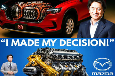 BREAKING: Mazda CEO Reveals New Rotary Engine — Could This Breakthrough Tech Turn the Entire Electric Vehicle Industry On Its Head?. In a shocking leak, Mazda’s CEO has revealed details about a next-generation rotary engine that insiders say could shake the foundations of the electric vehicle market. Does this bold move signal the return of the internal combustion engine — or a breakthrough no one saw coming? The technology behind it could change everything…