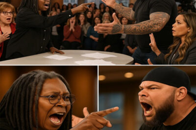 “YOU ARE WHAT’S WRONG WITH AMERICA!” — Whoopi Goldberg UNLEASHES FURY on Tyrus in LIVE, UNHINGED TV MELTDOWN on The View as Chairs Nearly Fly, F-Bombs Drop, Producers Panic, and the Internet Explodes Over the Most Explosive On-Air Showdown Since Meghan McCain — Was It a Breakdown or a Ratings Trap?