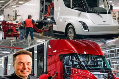 Elon Musk Just Revealed Tesla’s 2025 Truck – First Look at Bold Design and Surprising Production Plans. Tesla’s next big step is here – Elon Musk has officially unveiled the long-rumored Tesla 2025 truck, and the first images are drawing attention. With a sleek, futuristic design and production plans that shock even insiders, the electric truck could change everything from family road trips to delivery fleets. What surprising features are packed inside – and when can you get one? The reveal is bigger than anyone imagined.