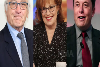 Robert De Niro Goes Live—Defending Joy Behar, Calling Elon Musk “Unworthy of America”—Musk Fires Back. In a heated segment on The View, Robert De Niro stunned viewers by strongly defending Joy Behar and harshly attacking Elon Musk, declaring that he is “unworthy of being in America.” But it didn’t stop there—Musk’s harsh response sent social media into a frenzy. What sparked the war between Hollywood and the tech giant?