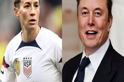 Megan Rapinoe Vows to Leave America Because of Elon Musk—Blames Him for $200 Million Loss and “Ruined Future”. In a fiery outburst that has captured the nation’s attention, Megan Rapinoe has announced that she’s ready to leave the United States—and she’s blaming Elon Musk entirely. Calling him a “billionaire con man,” Rapinoe claims he cost her $200 million in endorsements and ruined her future. What’s Really Happened Behind the Scenes—and Is She Serious About Leaving for Good?