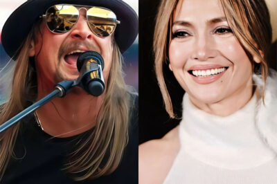 BREAKING: Kid Rock Kicks Jennifer Lopez Off Stage Over Controversial Ad-lib — “There’s No Room For Sobriety Here”. In a heated on-stage confrontation that left fans stunned, Kid Rock abruptly kicked Jennifer Lopez off stage after her latest controversial ad-lib. His farewell message — “There’s no room for sobriety here” — has sent the internet into a frenzy. What did J.Lo say that caused such a backlash? The story behind the drama is even more thrilling than you might think.