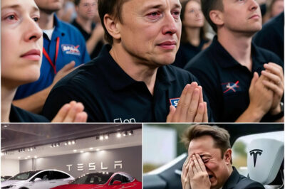Elon Musk just made a heartbreaking announcement that left SpaceX employees stunned—and some in tears. As the haunting words “I beg of you…” echoed throughout the room, fans began forming urgent prayer circles, fearing the worst. What incredible truths did Musk reveal? And does this shocking moment signal the end of SpaceX as we know it? The full story is more incredible than anyone expected…